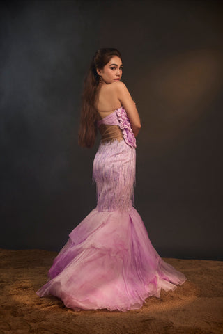 Lavender Rhapsody Gown