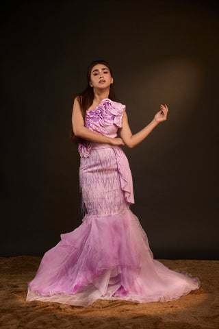 Lavender Rhapsody Gown